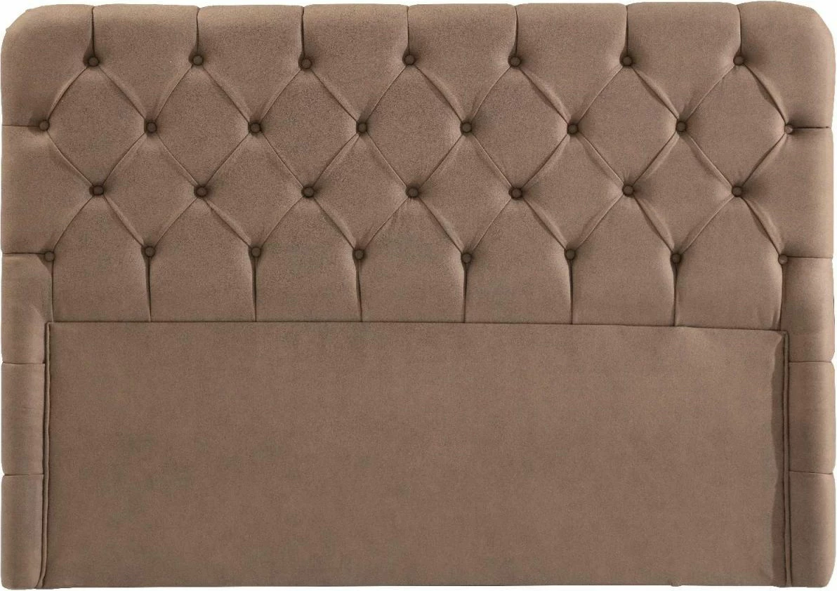 Vzglavje za posteljo, rjavo, Skye Decor, 160 x 130 x 12 cm