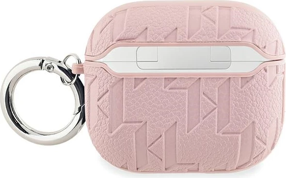 Ovitek za AirPods 3 Karl Lagerfeld Choupette Head, roza
