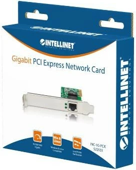 Omrežna kartica Intellinet 522533, PCI Express, Gigabit, 1x RJ45