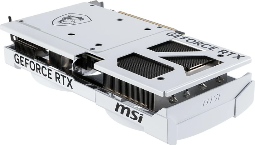 Grafična kartica GeForce RTX 5070 VENTUS 2X OC, MSI, 12 GB, bela