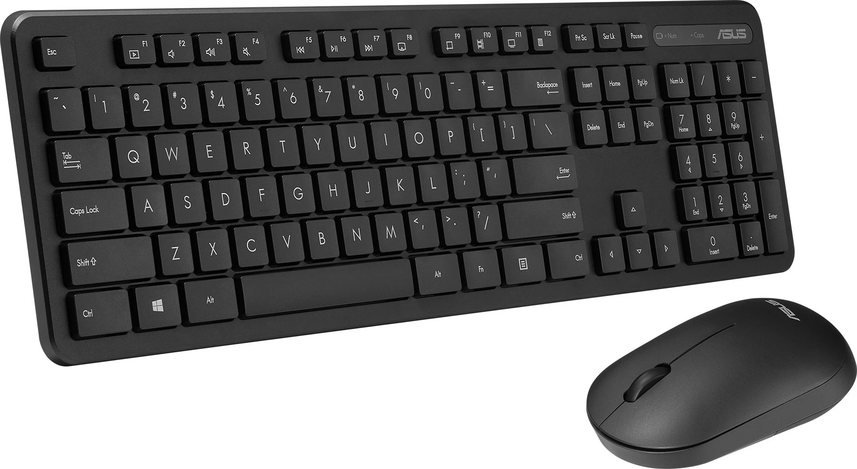 Set tipkovnica-miš ASUS CW100, črn