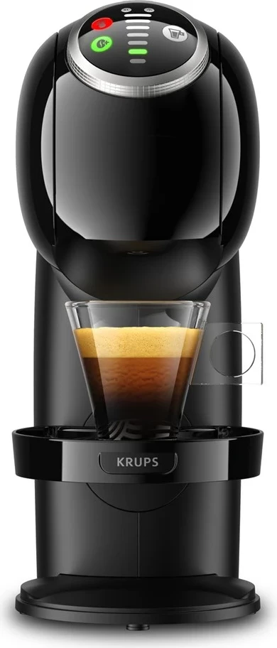 Kavni aparat Krups Genio 2 KP3408, polavtomatski, 0,8 L, črn