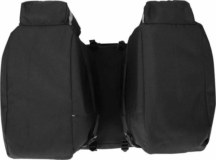 Kolesarska torba za prtljažnik, 60 L, črna, z dežnim pokrivalom Wozinsky WBB13BK