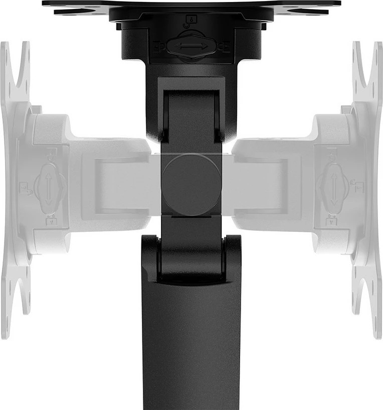 Nosilec za monitor Neomounts Newstar DS70-250BL2, s sponko/iztiskom, 9 kg, 17"-32", črn