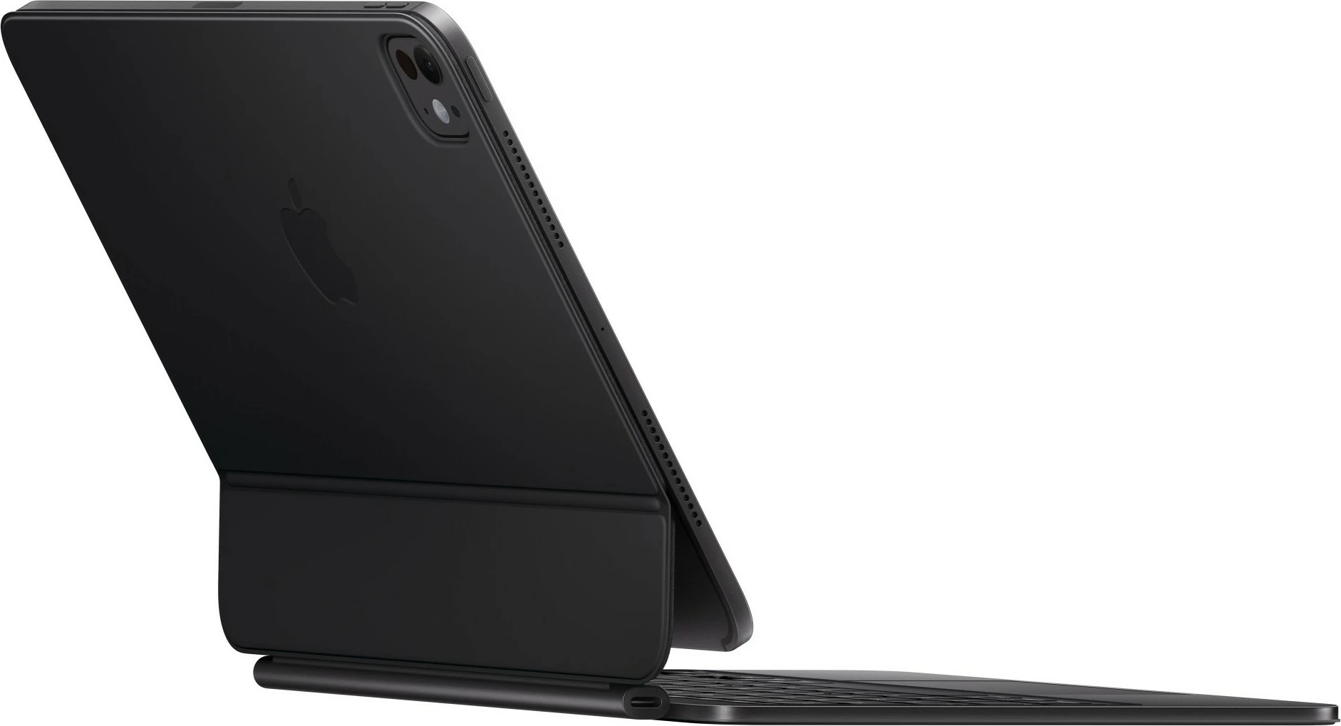 Tipkovnica z velikim sledilnim ploščkom za iPad Pro, Apple Magic Keyboard, QWERTZ, nemška, škarjasti mehanizem tipk, 1 mm, črna