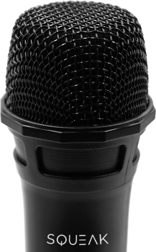 Karaoke mikrofon SQUEAK VocalDuo 2,4G SQ1007, komplet 2 kosa, črn