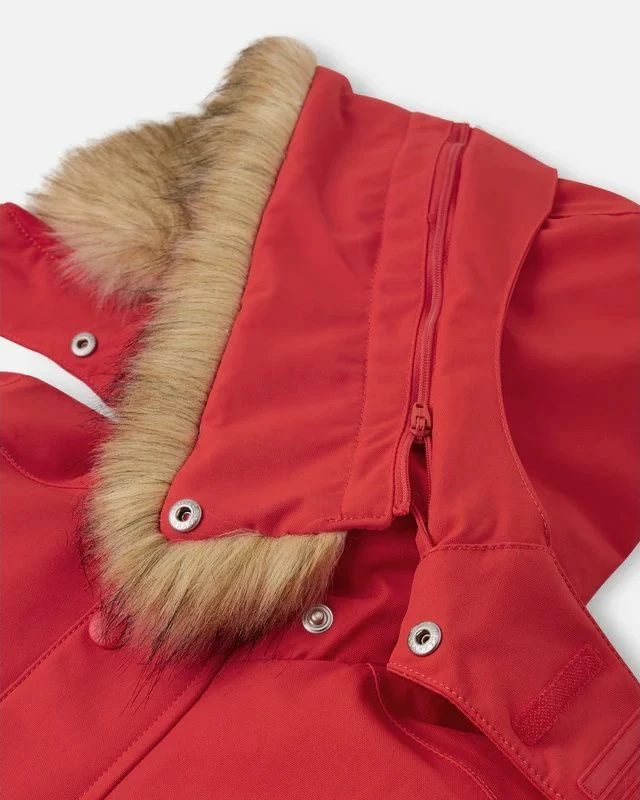 Zimska kominosha Reima za otroke, rdeča