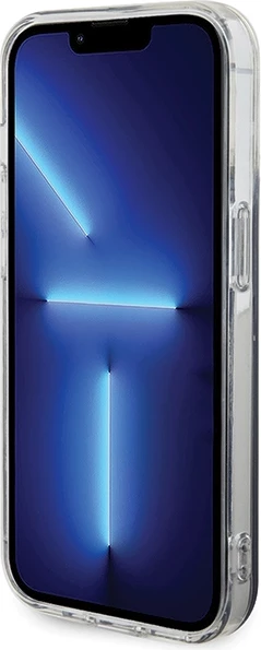 Zaščitni ovitek IML Kitty Face z motivom Hello Kitty za iPhone 15 Pro Max, črn