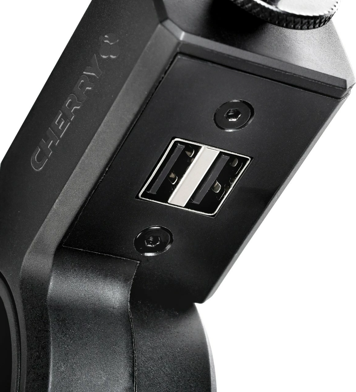 Mikrofonsko ročno stojalo Cherry ZUB MA 6.0 UNI, USB-HUB, 2,5 m, črno