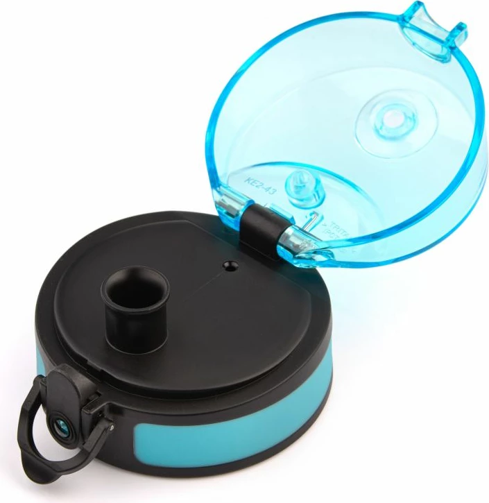 Športna steklenica Meteor, zelena/modra