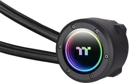 Vodni hladilnik Thermaltake TOUGHLIQUID 280 EX Pro, 2x14 cm, črn