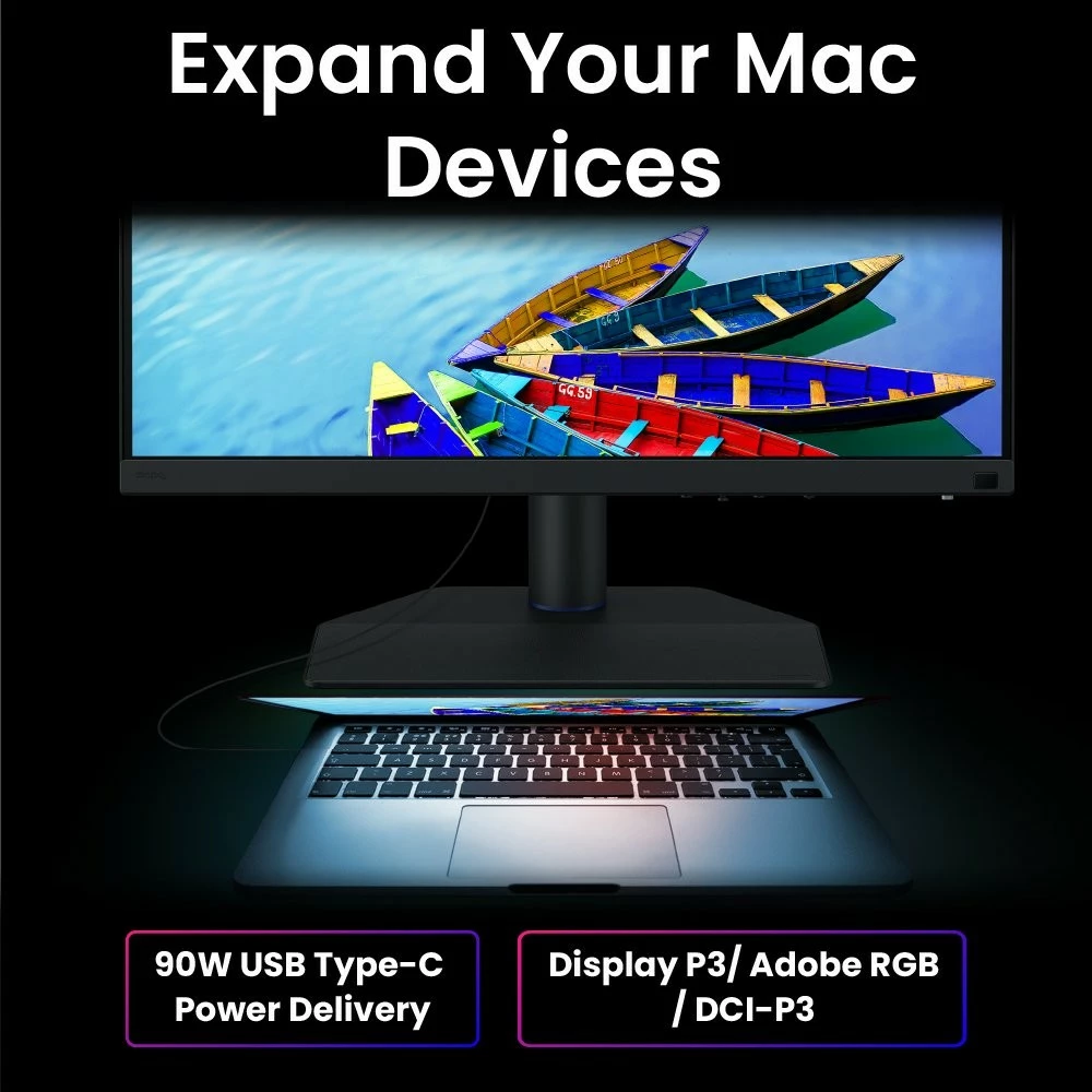 Monitor 24,1" z visoko ločljivostjo WQXGA BenQ SW242Q, LED, črn