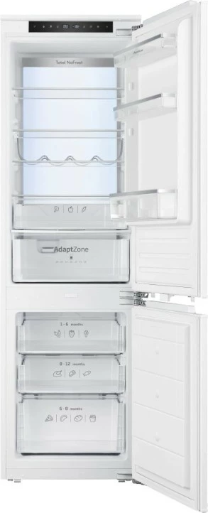 Vgrajeni hladilnik z zamrzovalnikom Amica BK2995.5FCNO, 170 L/67 L, bel