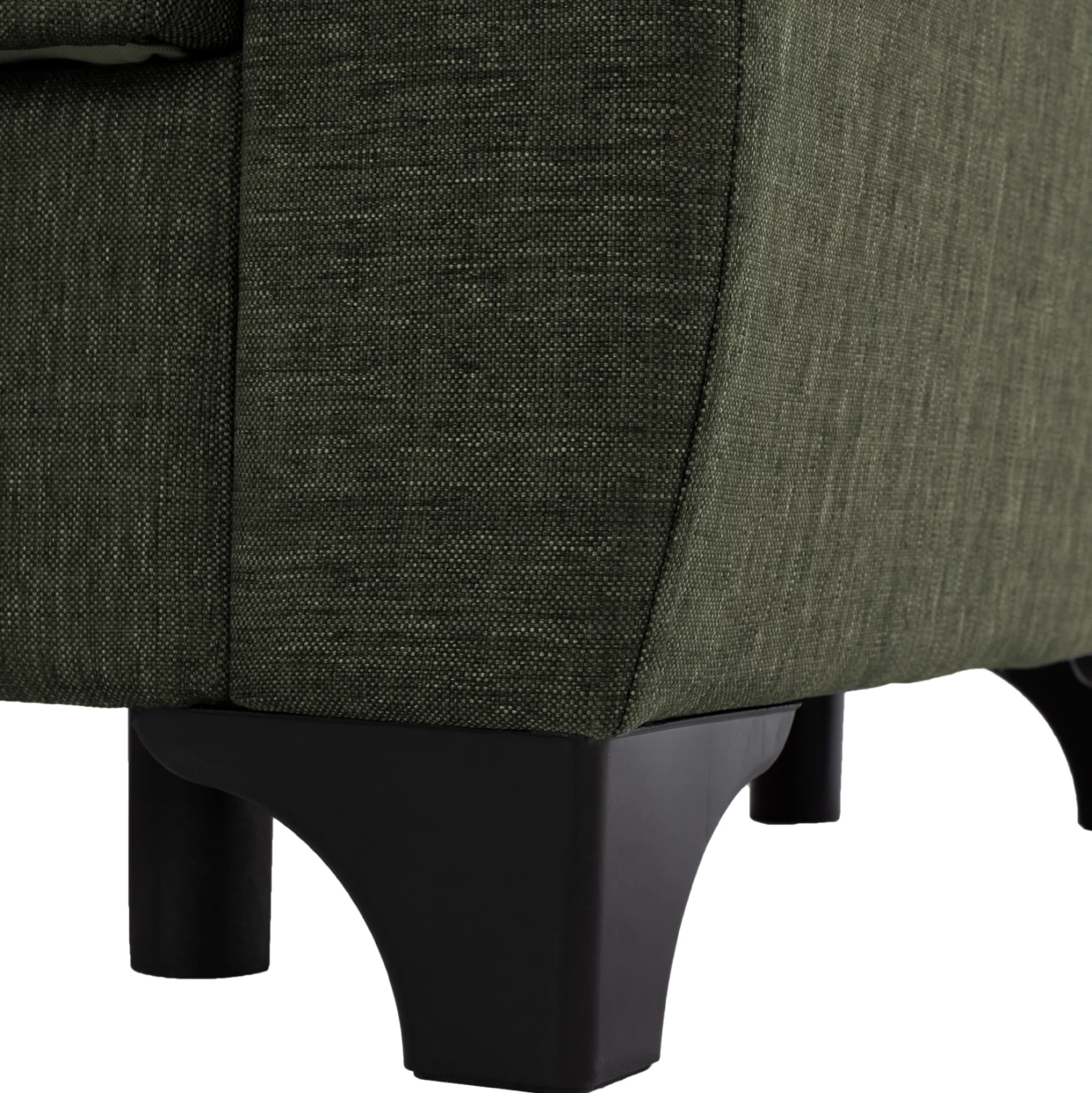 FH3243.05, 2-sedežna zofa-postelja, visok naslon, temno-olivna, 160x84x88