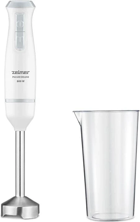 Palični mešalnik Pulsar Deluxe Zelmer ZHB4561S, bel in siv