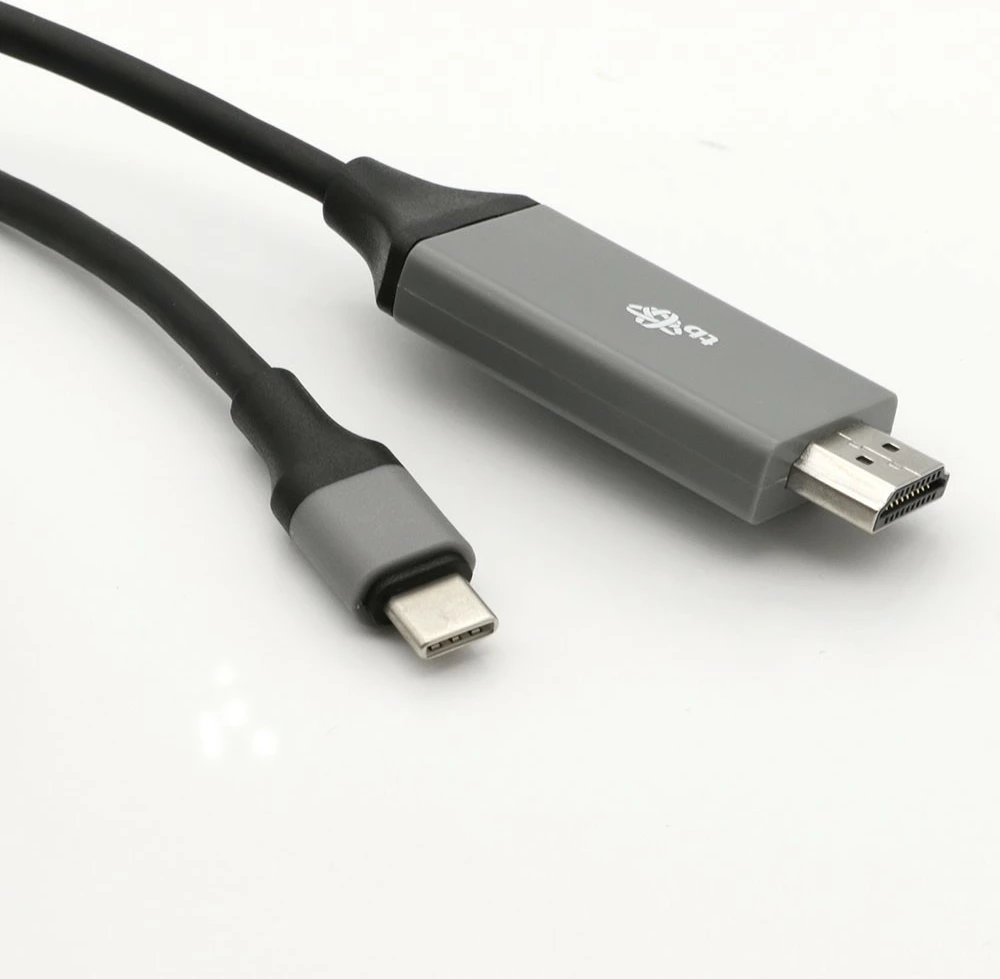 Kabel HDMI 2.0V na USB Type-C, 2 m, črn, TB