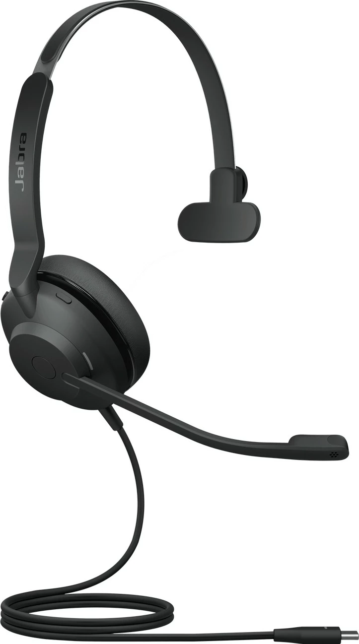 Slušalka (mono) Jabra Evolve2 30 USB-C UC, z mikrofon, črna