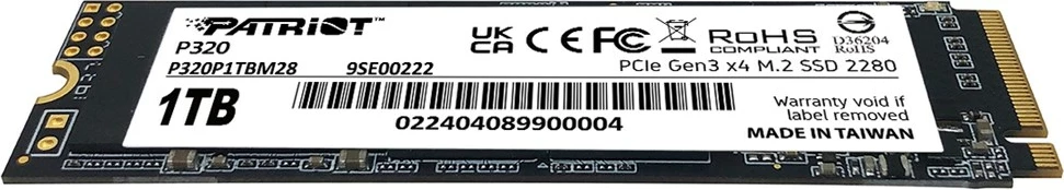 SSD Patriot Viper P320, 512 GB