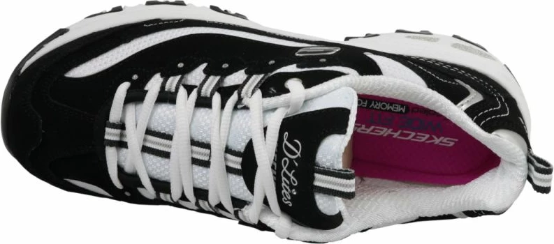 Superge, ženske, črne Skechers D'Lites Biggest Fan W 11930-BKW