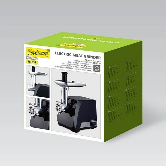 Mlelec mesa Maestro MR-855, 2000 W, črn