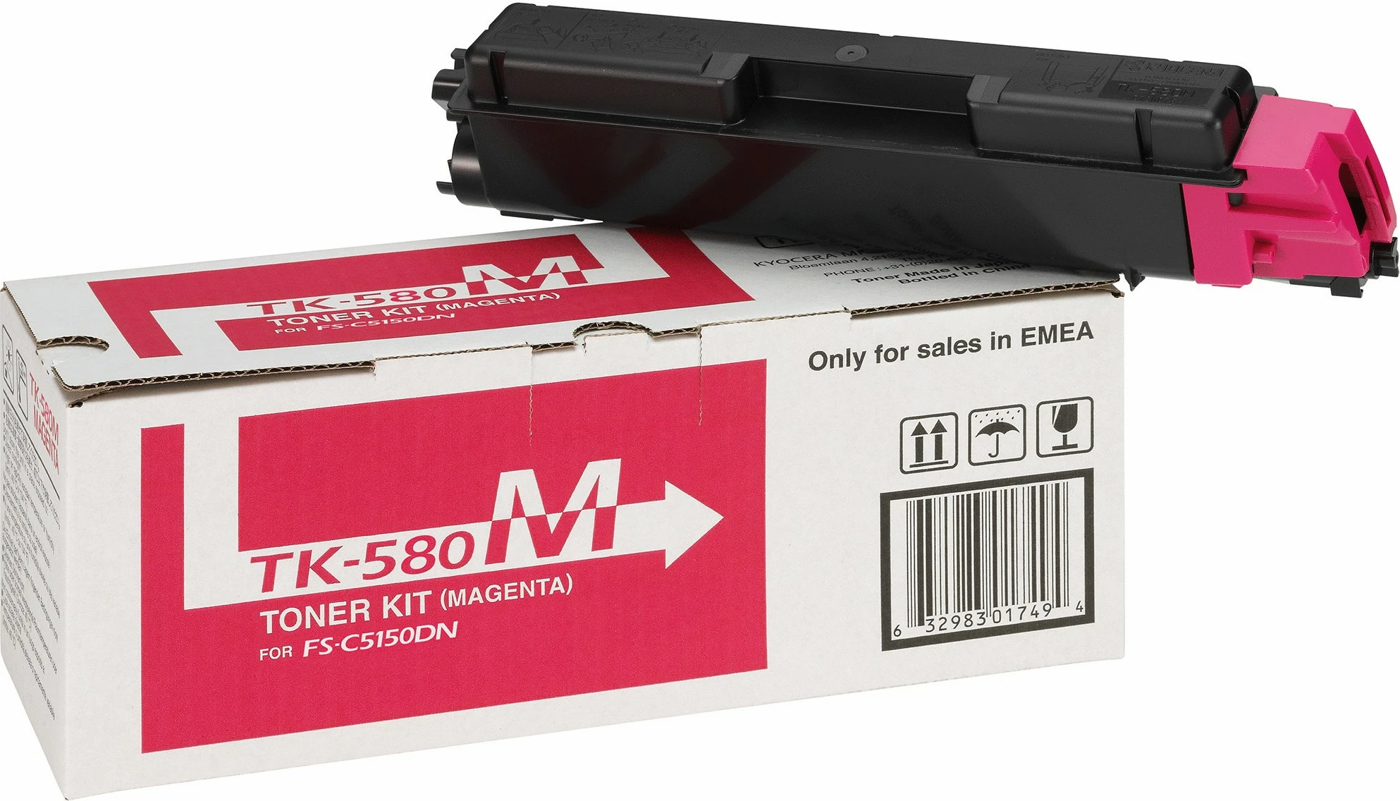 Toner magenta Kyocera TK-580M za FS-C5150DN