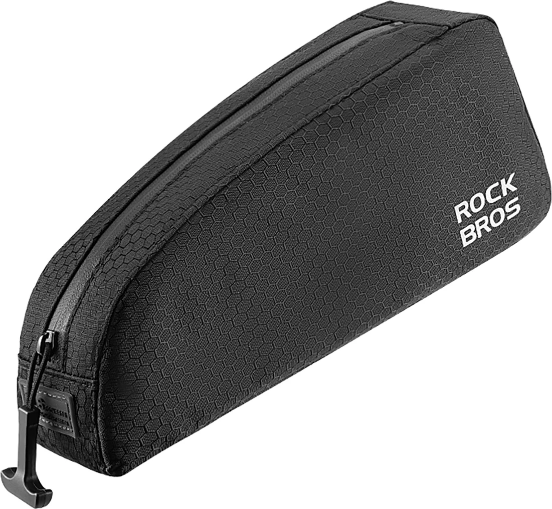 Kompaktna aerodinamična torbica za okvir Rockbros 3012011701, 0,9 L, najlon, črna