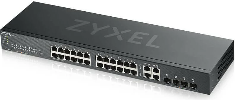 Managed Gigabit Ethernet stikalo Zyxel GS1920-24V2, Rack montaža