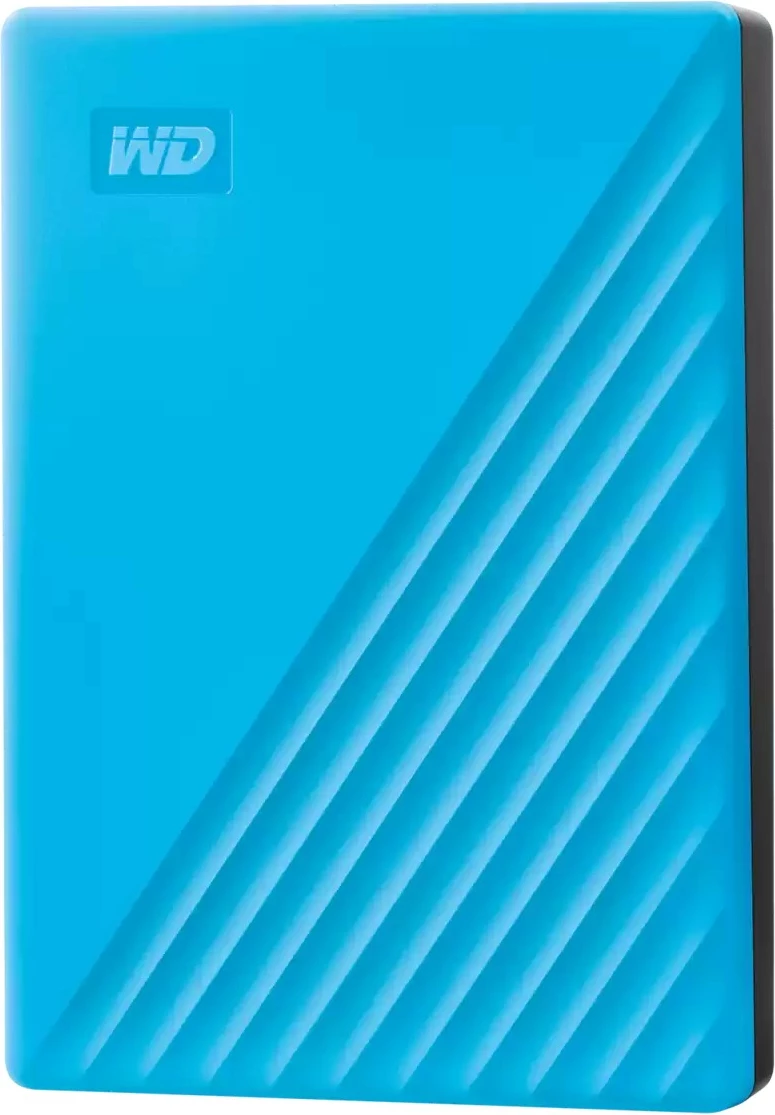 Zunanji trdi disk Western Digital WDBR9S0060BBL-WESN, 6 TB, USB 3.2 Gen 1, črno/moder