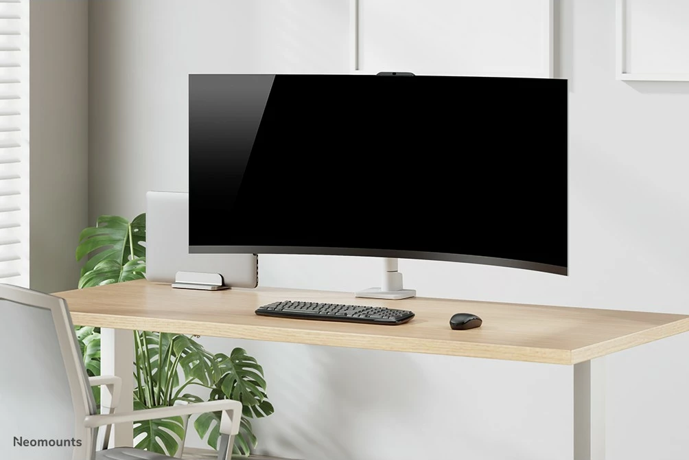 Krmilo za monitor Neomounts DS70S-950WH1, Clamp/Grommet, 18 kg, 43,2 cm (17"), 124,5 cm (49"), 100 x 100 mm, belo