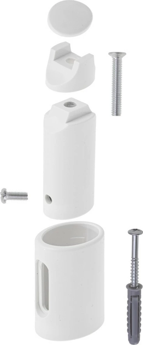 Električni grelec za kopalnico Adler AD 7823, 400 W, LED zaslon na dotik, časovnik 24 h, IP24, bel