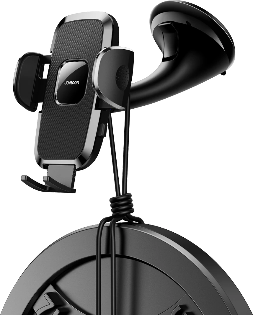 Mehanski nosilec za pametni telefon za avto, univerzalen, črn Joyroom JR-ZS259
