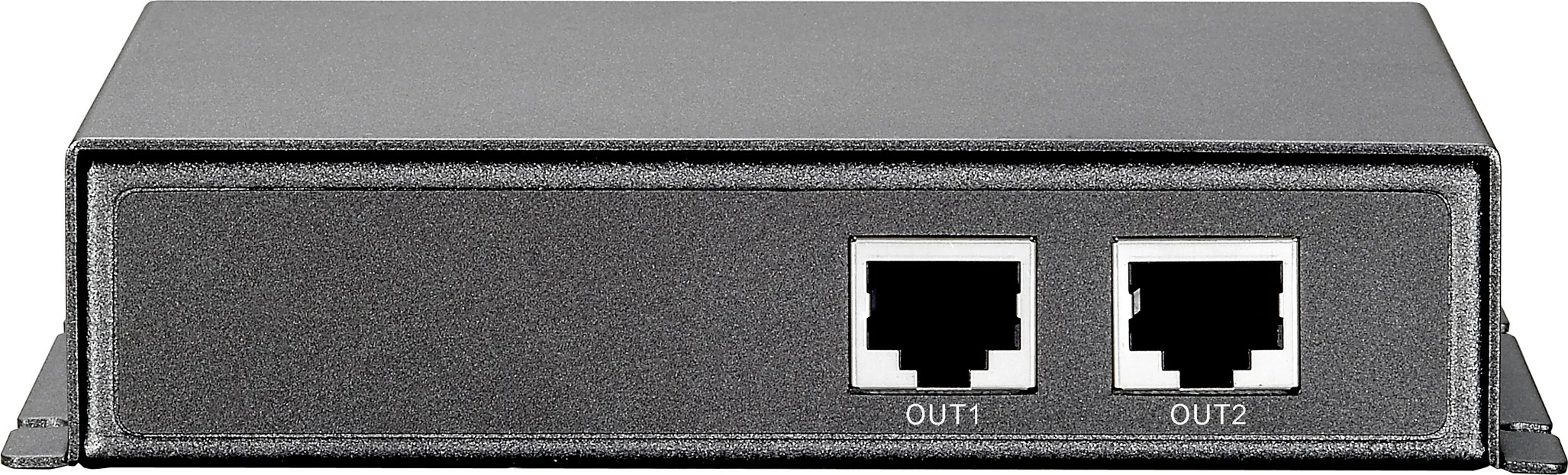 Repeater omrežja, Gigabit PoE, 2x PoE izhoda, črn LevelOne POR-0222