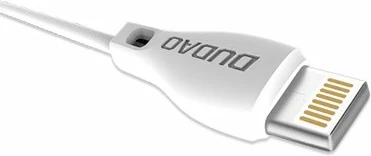 Lightning kabel, 2 m, 2,1 A, bel, Dudao L4L