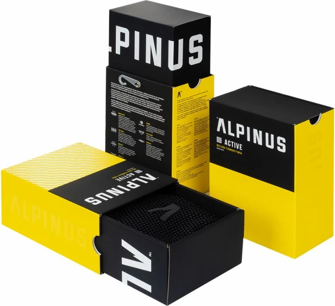 Termoaktivna jopa za moške Alpinus, siva