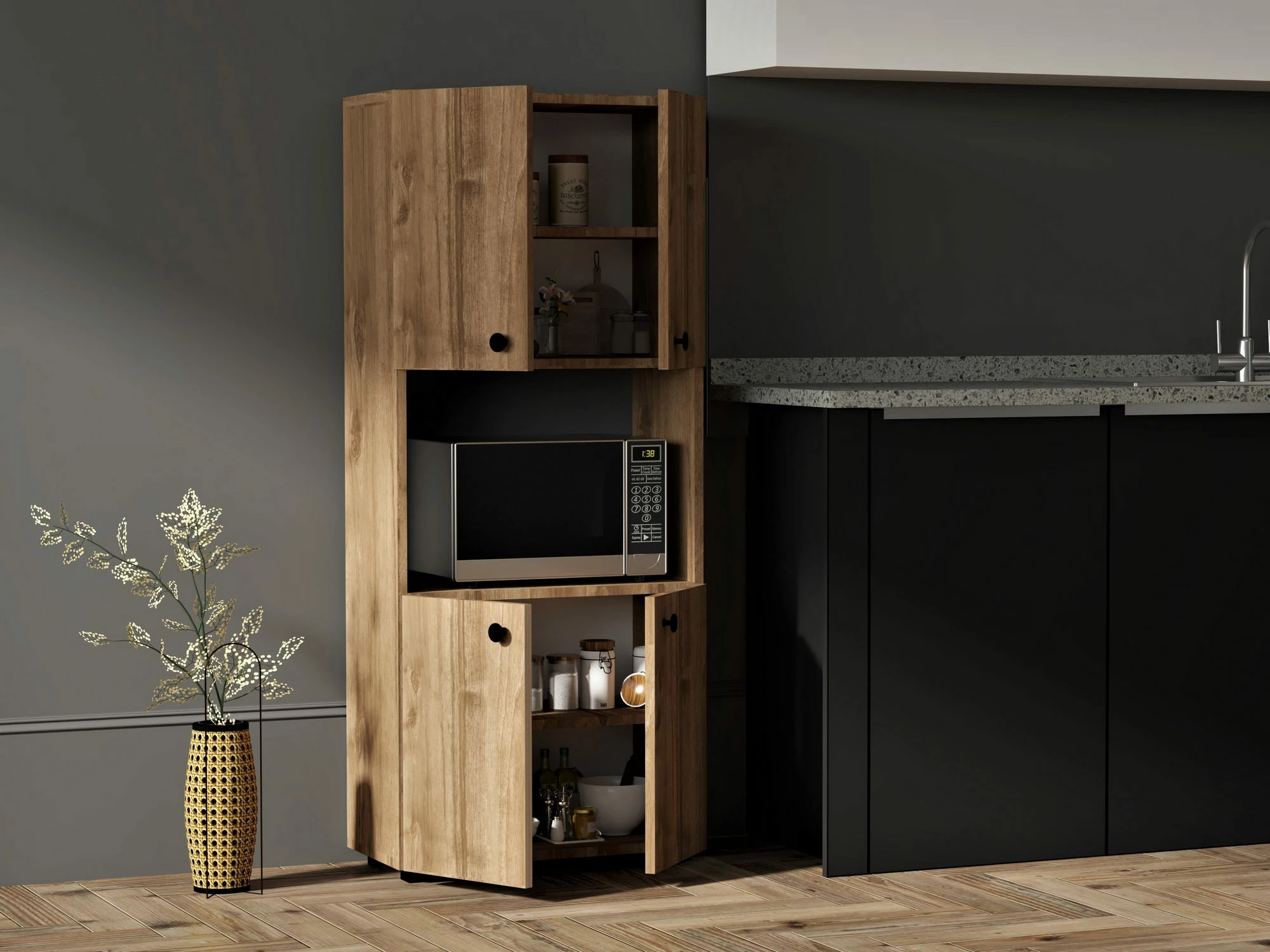 Kuhinjska omarica Hanah Home, Efe, oreh