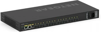 Upravljano omrežno stikalo, Netgear M4250-16XF, 16x SFP+, za 19" rack, črno