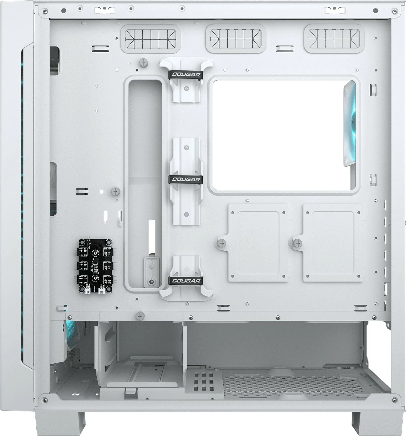 Računalniško ohišje Cougar Airface ECO midi, ARGB, belo