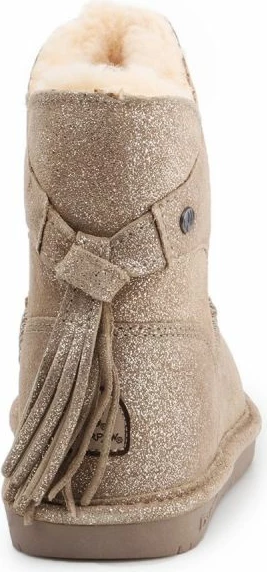 Visoke rožnate škornji BearPaw za ženske