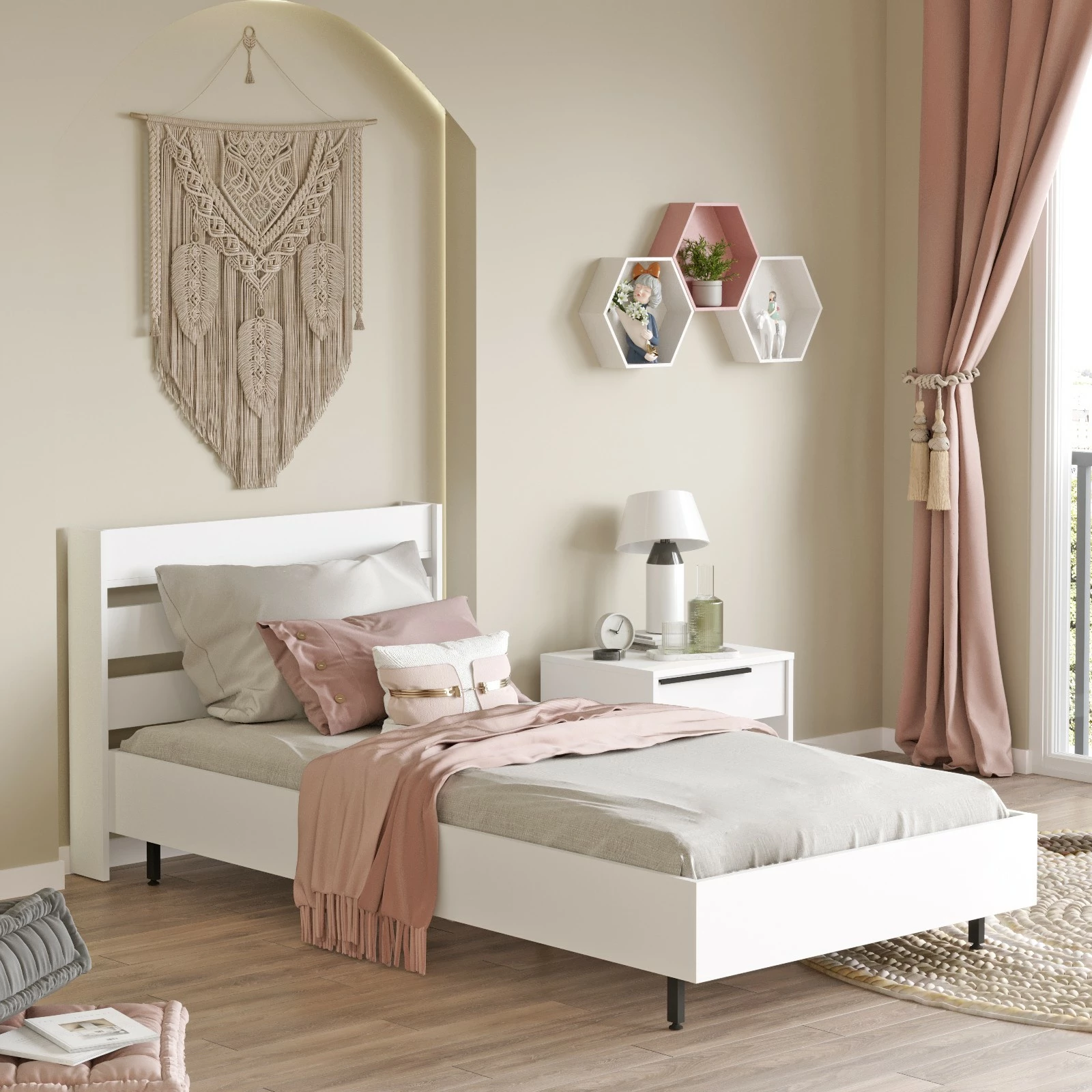 Komplet sobe za najstnike Skye Decor, ON25-W