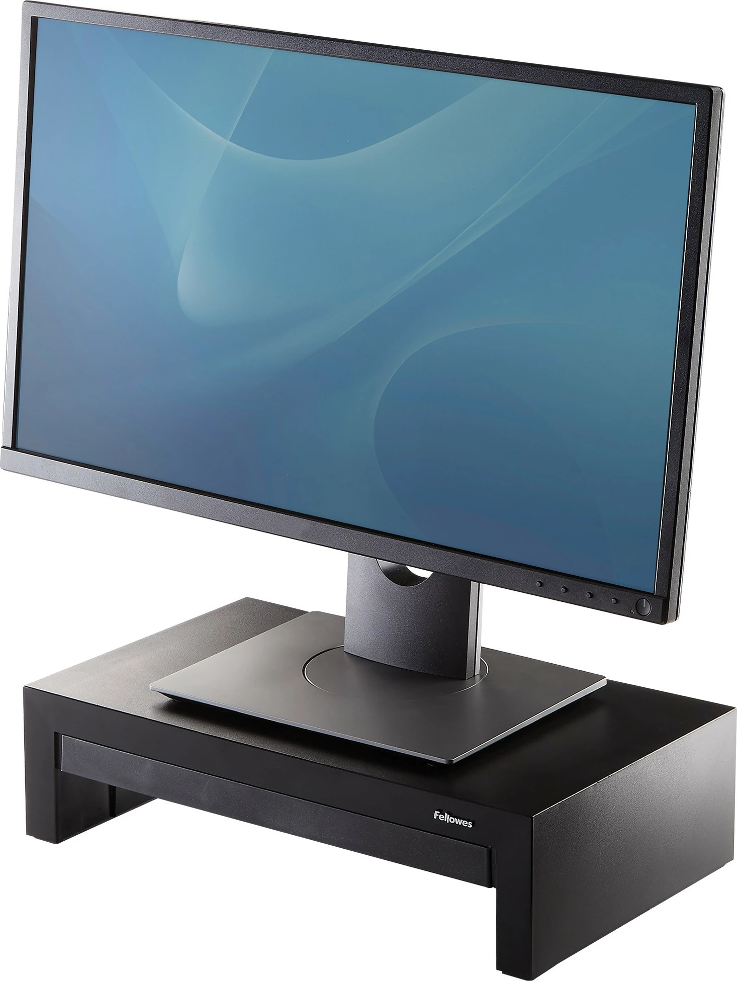 Držalo za monitor z predalom Fellowes Designer Suites, 21", črno
