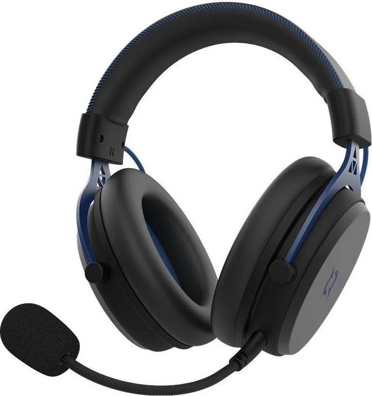 Slušalke AQIRYS Sirius Pro 7.1, z odstranljivim mikrofonom, Bluetooth, USB, 3,5 mm, črne