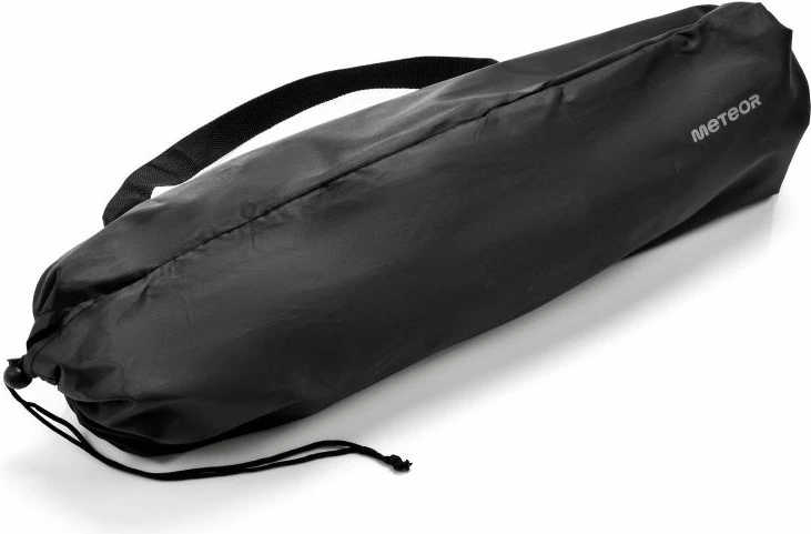 Zložljiva kamping stol Meteor, črn