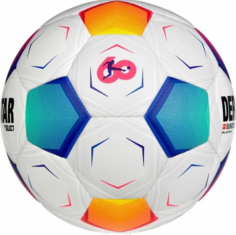 Trening nogometna žoga Select, DerbyStar Bundesliga 2023 Brilliant Replica, bela