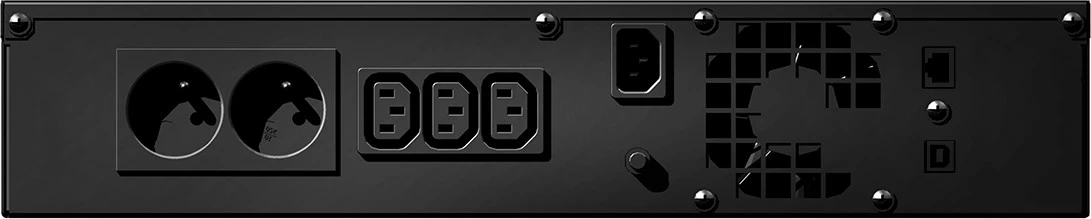 Profesionalni UPS 1200 VA (850 W), EVER SINLINE RT, Rack/Tower, črn