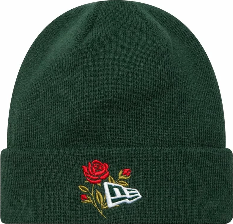 Topla beanie kapa New Era, uniseks, zelena