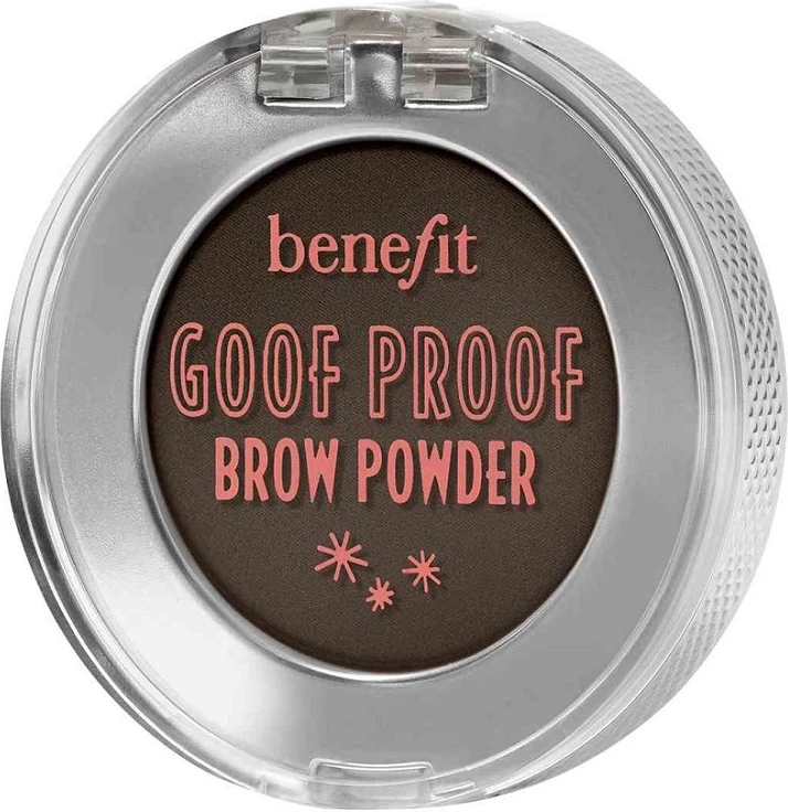 Plastasten puder za obrvi Benefit Goof Proof Brow Powder, 4,5 Neutral Deep Brown, 1,9 g