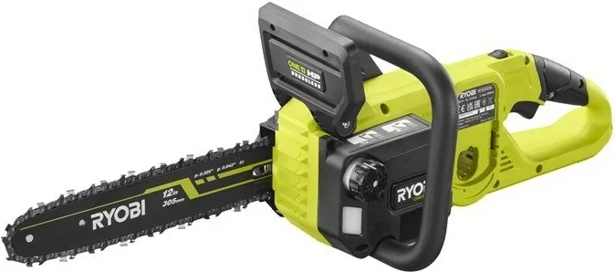 Akumulatorska verižna žaga RYOBI OCS1830, 18V, z baterijo, črna