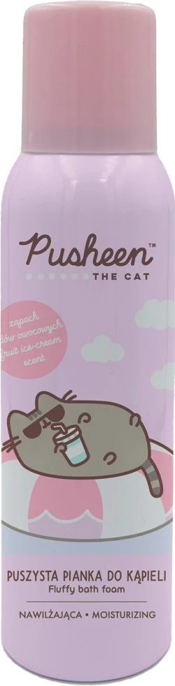 Kopalna pena Pusheen Fluffy Bath Foam 200 ml