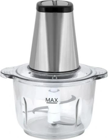 Električni sesekljalnik za sadje, zelenjavo in led HEINRICH'S HMZ 8849, 2 L, 500 W, siv