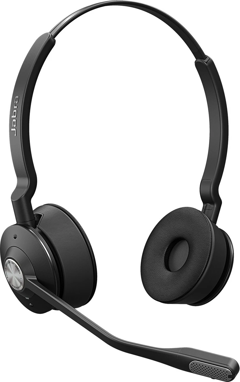 Brezzicne stereo slušalke za pisarno/call center Jabra Engage SE, črne